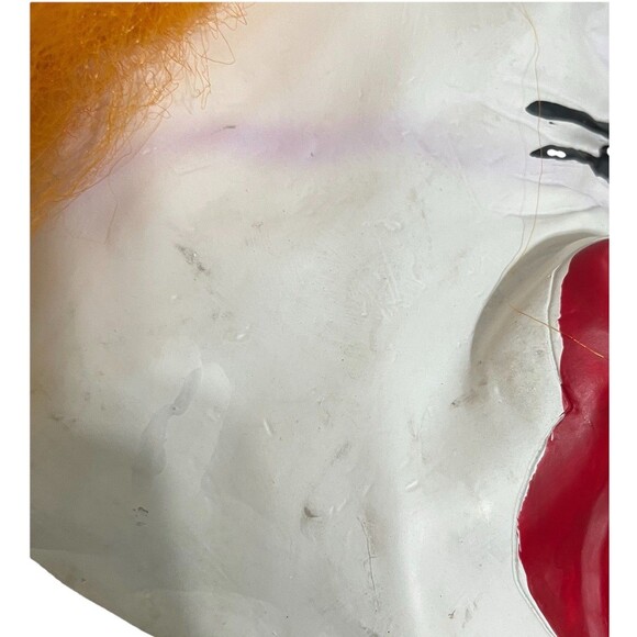 Scary Evil Clown Mask By Seasons Creepy Halloween Latex Costume Horror Cosplay - Picture 11 of 11